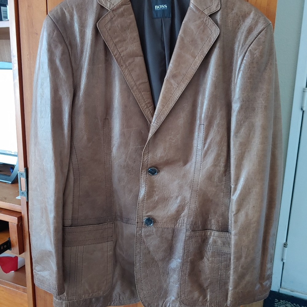 Boss Leather Jacket